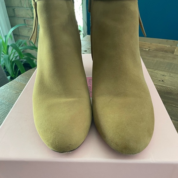 Kate Spade Women's Knott Mid Heel Boots in Light Fawn size 8 - Picture 5 of 6